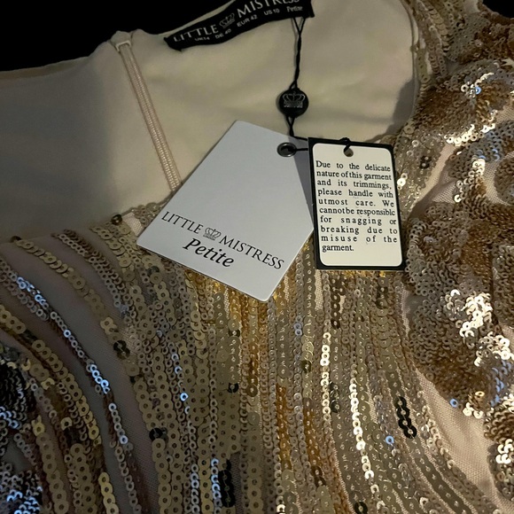 Little Mistress Dress Petite Size 10 NWT - Picture 4 of 5